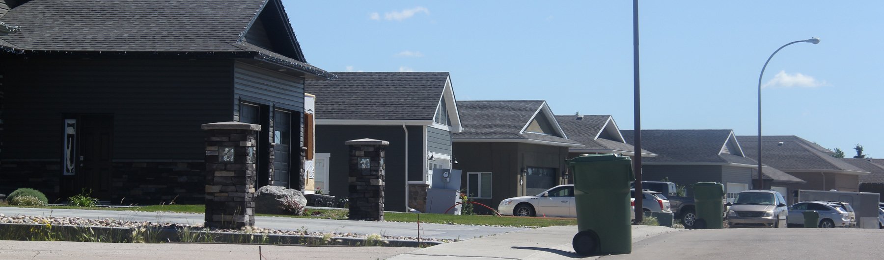 Houses in Park Place Subdivision